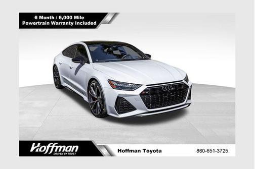 Glacier White Metallic 2023 Audi RS 7 4.0T