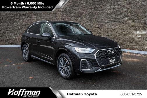 Mythos Black Metallic 2023 Audi Q5 45 S line Premium Plus