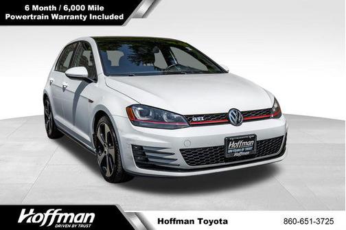 Pure White 2016 Volkswagen Golf GTI 2.0T SE 4-Door