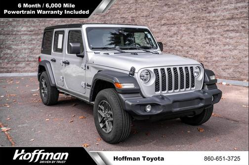 Silver Zynith Clearcoat 2024 Jeep Wrangler Sport S