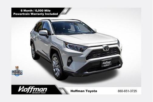Blizzard Pearl 2021 Toyota RAV4 XLE Premium