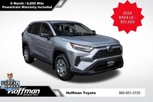 Silver Sky Metallic 2024 Toyota RAV4 LE
