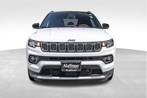 Bright White Clearcoat 2024 Jeep Compass Limited