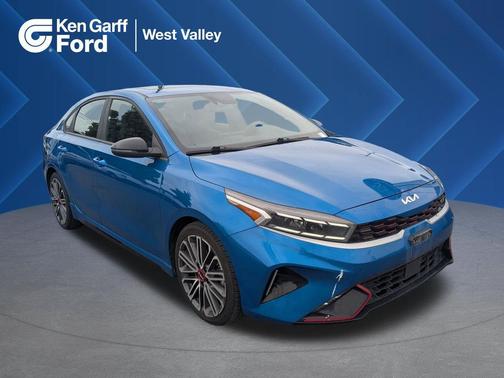 Sporty Blue 2022 Kia Forte GT
