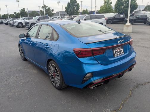 Sporty Blue 2022 Kia Forte GT