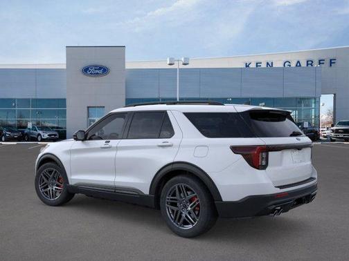 Space White Metallic 2026 Ford Explorer ST