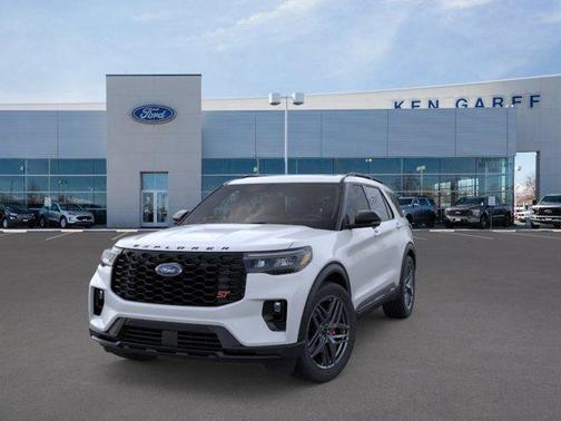 Space White Metallic 2026 Ford Explorer ST