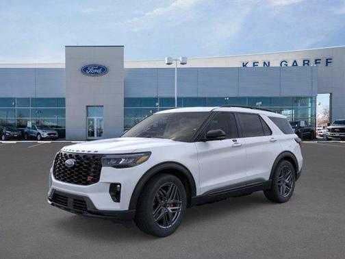 Space White Metallic 2026 Ford Explorer ST
