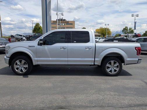 Ingot Silver Metallic 2017 Ford F-150 Platinum