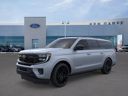 Glacier Gray Metallic Tri-Coat 2026 Ford Expedition Max Platinum