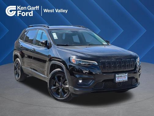 Diamond Black Crystal Pearlcoat 2021 Jeep Cherokee Altitude