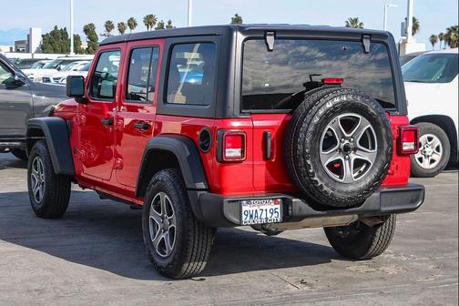 Firecracker Red Clearcoat 2023 Jeep Wrangler Sport S