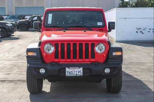 Firecracker Red Clearcoat 2023 Jeep Wrangler Sport S