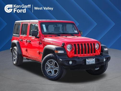 Firecracker Red Clearcoat 2023 Jeep Wrangler Sport S
