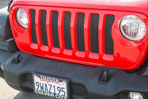 Firecracker Red Clearcoat 2023 Jeep Wrangler Sport S