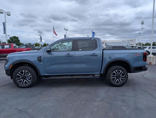 Azure Gray Metallic 2024 Ford Ranger LARIAT