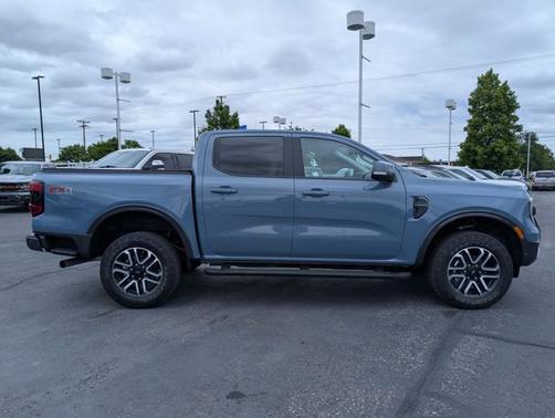 AZURE GRAY MET TRI-COAT 2024 Ford Ranger LARIAT
