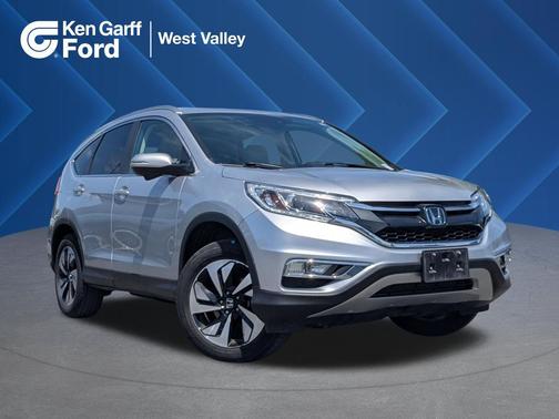 Alabaster Silver Metallic 2015 Honda CR-V Touring