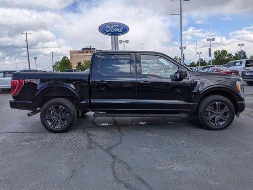 Agate Black Metallic 2023 Ford F-150 XLT