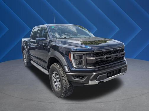 Antimatter Blue Metallic 2023 Ford F-150 Raptor