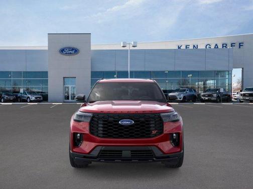Rapid Red Metallic Tinted Clearcoat 2026 Ford Explorer ST