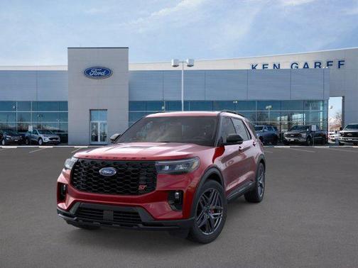Rapid Red Metallic Tinted Clearcoat 2026 Ford Explorer ST