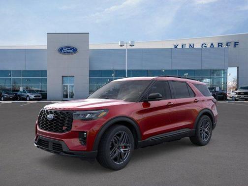 Rapid Red Metallic Tinted Clearcoat 2026 Ford Explorer ST