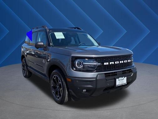 Carbonized Gray Metallic 2025 Ford Bronco Sport Outer Banks