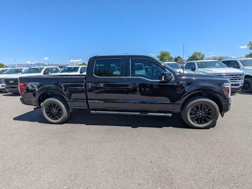 Agate Black Metallic 2025 Ford F-150 Lariat