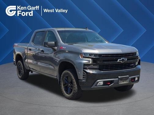 Satin Steel Metallic 2021 Chevrolet Silverado 1500 LT Trail Boss