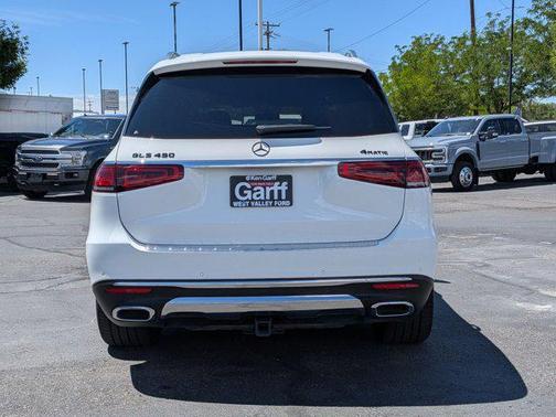 White 2021 Mercedes-Benz GLS 450 4MATIC