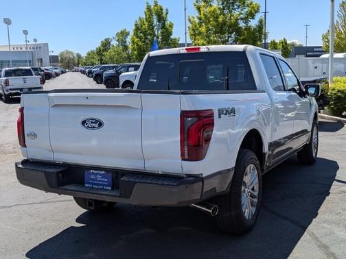 STAR WHITE MET TRI-COAT 2025 Ford F-150 KING RANCH