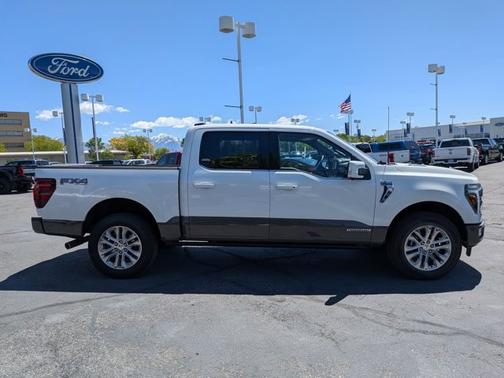 STAR WHITE MET TRI-COAT 2025 Ford F-150 KING RANCH