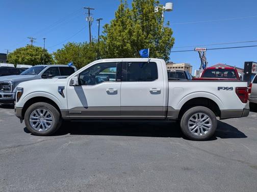 STAR WHITE MET TRI-COAT 2025 Ford F-150 KING RANCH