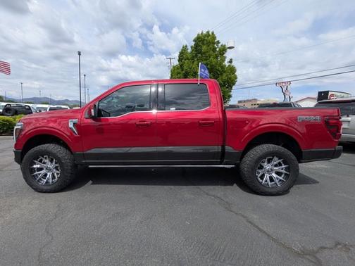 RAPID RED MET TINTED CC 2024 Ford F-150 KING RANCH