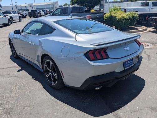 Silver 2025 Ford Mustang EcoBoost Premium