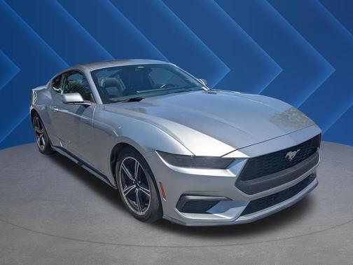 Silver 2025 Ford Mustang EcoBoost Premium