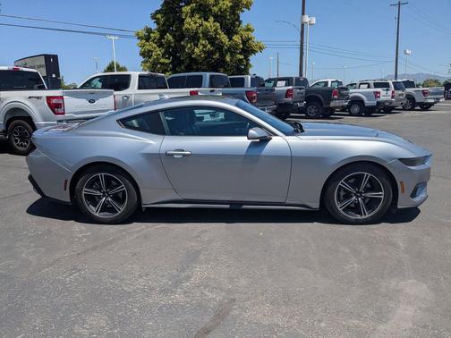 Silver 2025 Ford Mustang EcoBoost Premium