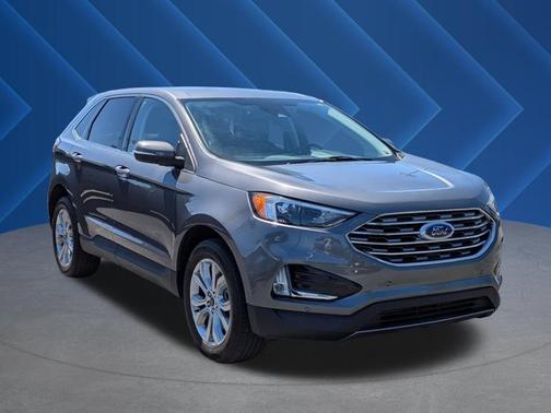 CARBONIZED GRAY 2024 Ford Edge TITANIUM