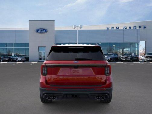 Rapid Red Metallic Tinted Clearcoat 2026 Ford Explorer ST