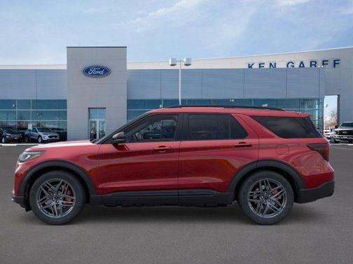 Rapid Red Metallic Tinted Clearcoat 2026 Ford Explorer ST