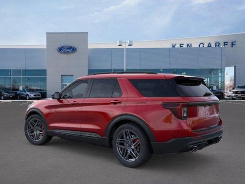 Rapid Red Metallic Tinted Clearcoat 2026 Ford Explorer ST
