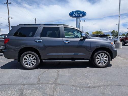 Magnetic Gray Metallic 2013 Toyota Sequoia Platinum