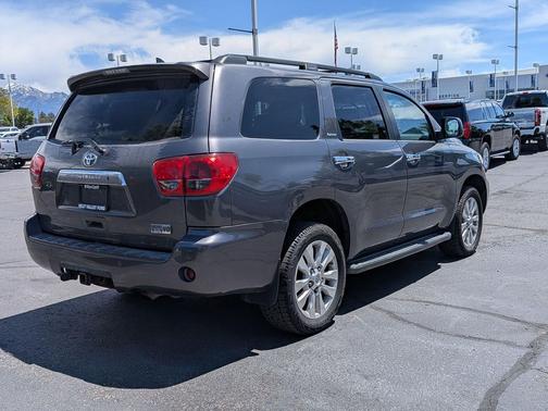 Magnetic Gray Metallic 2013 Toyota Sequoia Platinum