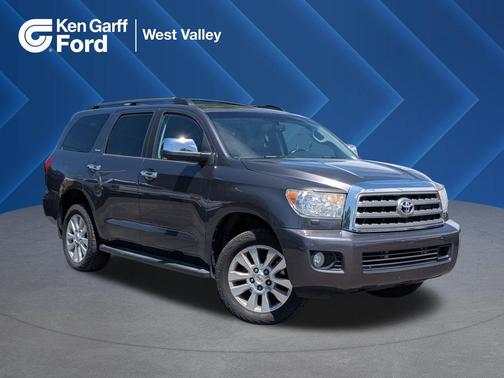 Magnetic Gray Metallic 2013 Toyota Sequoia Platinum