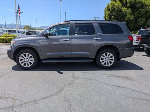 Magnetic Gray Metallic 2013 Toyota Sequoia Platinum