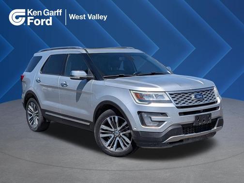 Ingot Silver 2017 Ford Explorer Platinum