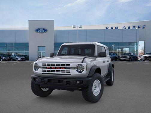 Avalanche Gray 2026 Ford Bronco Heritage Edition