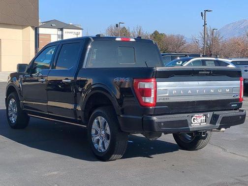 Agate Black Metallic 2023 Ford F-150 Platinum