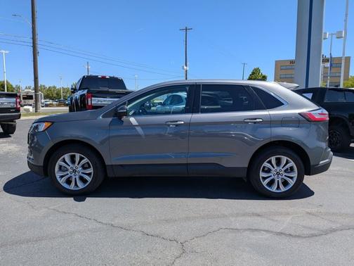 CARBONIZED GRAY 2024 Ford Edge TITANIUM